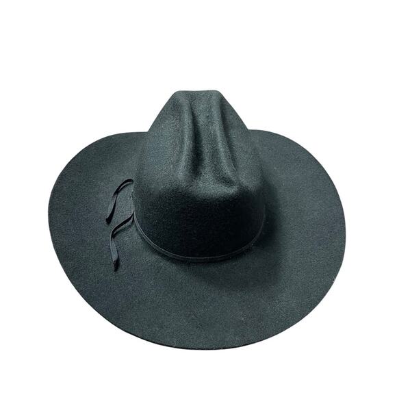 Cody James 2X Wool Felt Size 7 5/8 “DENVER” Belted Western Cowboy Hat Black EUC - Picture 2 of 3